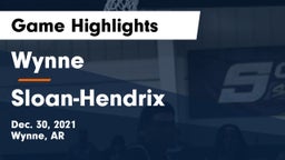 Wynne  vs Sloan-Hendrix  Game Highlights - Dec. 30, 2021