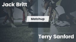 Matchup: Britt  vs. Terry Sanford  2016