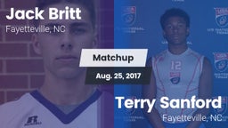 Matchup: Britt  vs. Terry Sanford  2017