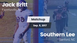Matchup: Britt  vs. Southern Lee  2017