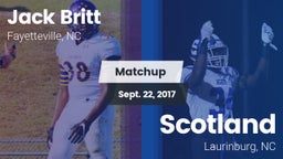 Matchup: Britt  vs. Scotland  2017