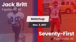 Matchup: Britt  vs. Seventy-First  2017