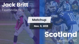 Matchup: Britt  vs. Scotland  2018