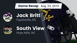 Recap: Jack Britt  vs. South View  2019