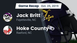 Recap: Jack Britt  vs. Hoke County  2019