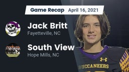 Recap: Jack Britt  vs. South View  2021