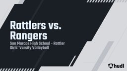 San Marcos volleyball highlights Rattlers vs. Rangers