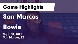 San Marcos  vs Bowie  Game Highlights - Sept. 10, 2021