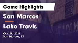 San Marcos  vs Lake Travis  Game Highlights - Oct. 20, 2021