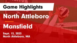 North Attleboro  vs Mansfield  Game Highlights - Sept. 13, 2023