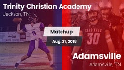 Matchup: Trinity Christian vs. Adamsville  2018