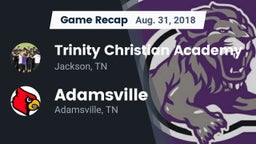 Recap: Trinity Christian Academy  vs. Adamsville  2018