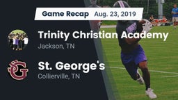 Recap: Trinity Christian Academy  vs. St. George's  2019