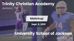 Matchup: Trinity Christian vs. University School of Jackson 2019