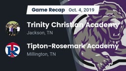 Recap: Trinity Christian Academy  vs. Tipton-Rosemark Academy  2019