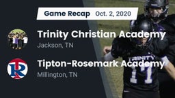 Recap: Trinity Christian Academy  vs. Tipton-Rosemark Academy  2020