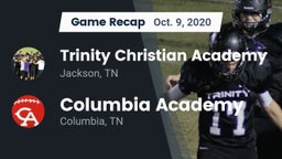 Recap: Trinity Christian Academy  vs. Columbia Academy  2020