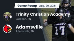 Recap: Trinity Christian Academy  vs. Adamsville  2021