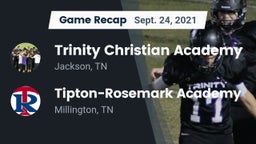 Recap: Trinity Christian Academy  vs. Tipton-Rosemark Academy  2021