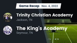 Recap: Trinity Christian Academy  vs. The King's Academy 2022