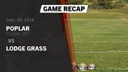 Recap: Poplar  vs. Lodge Grass 2016