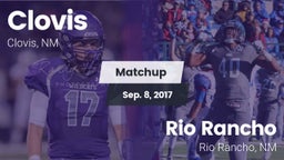 Matchup: Clovis  vs. Rio Rancho  2017