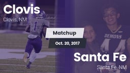 Matchup: Clovis  vs. Santa Fe  2017