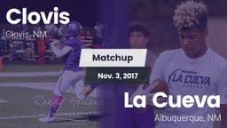 Matchup: Clovis  vs. La Cueva 2017