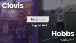 Matchup: Clovis  vs. Hobbs  2018