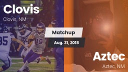 Matchup: Clovis  vs. Aztec  2018