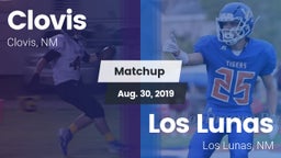 Matchup: Clovis  vs. Los Lunas  2019