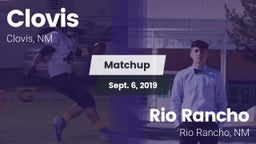 Matchup: Clovis  vs. Rio Rancho  2019