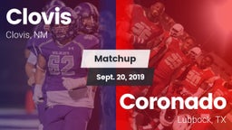 Matchup: Clovis  vs. Coronado  2019