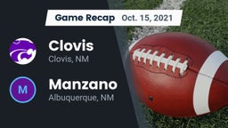 Recap: Clovis  vs. Manzano  2021