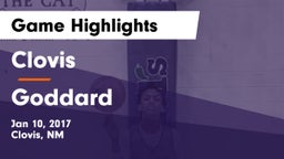 Clovis  vs Goddard  Game Highlights - Jan 10, 2017