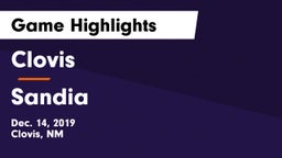 Clovis  vs Sandia  Game Highlights - Dec. 14, 2019