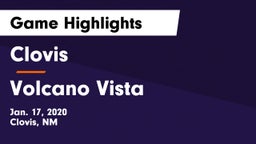 Clovis  vs Volcano Vista  Game Highlights - Jan. 17, 2020