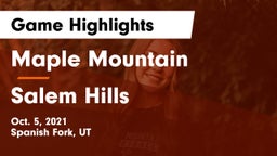 Maple Mountain  vs Salem Hills  Game Highlights - Oct. 5, 2021