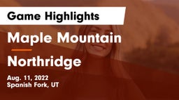 Maple Mountain  vs Northridge  Game Highlights - Aug. 11, 2022