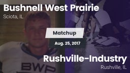 Matchup: Bushnell West vs. Rushville-Industry  2017