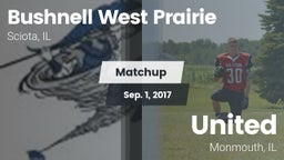 Matchup: Bushnell West vs. United  2017