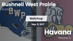 Matchup: Bushnell West vs. Havana  2017