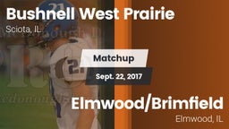 Matchup: Bushnell West vs. Elmwood/Brimfield  2017