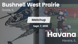 Matchup: Bushnell West vs. Havana  2018