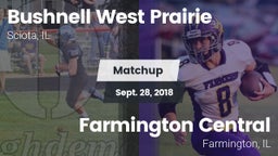 Matchup: Bushnell West vs. Farmington Central  2018