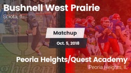 Matchup: Bushnell West vs. Peoria Heights/Quest Academy 2018