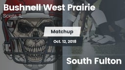 Matchup: Bushnell West vs. South Fulton 2018
