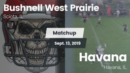 Matchup: Bushnell West vs. Havana  2019