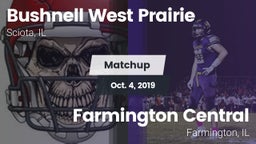 Matchup: Bushnell West vs. Farmington Central  2019