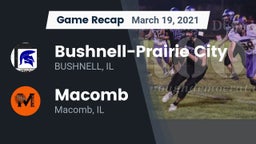 Recap: Bushnell-Prairie City  vs. Macomb  2021